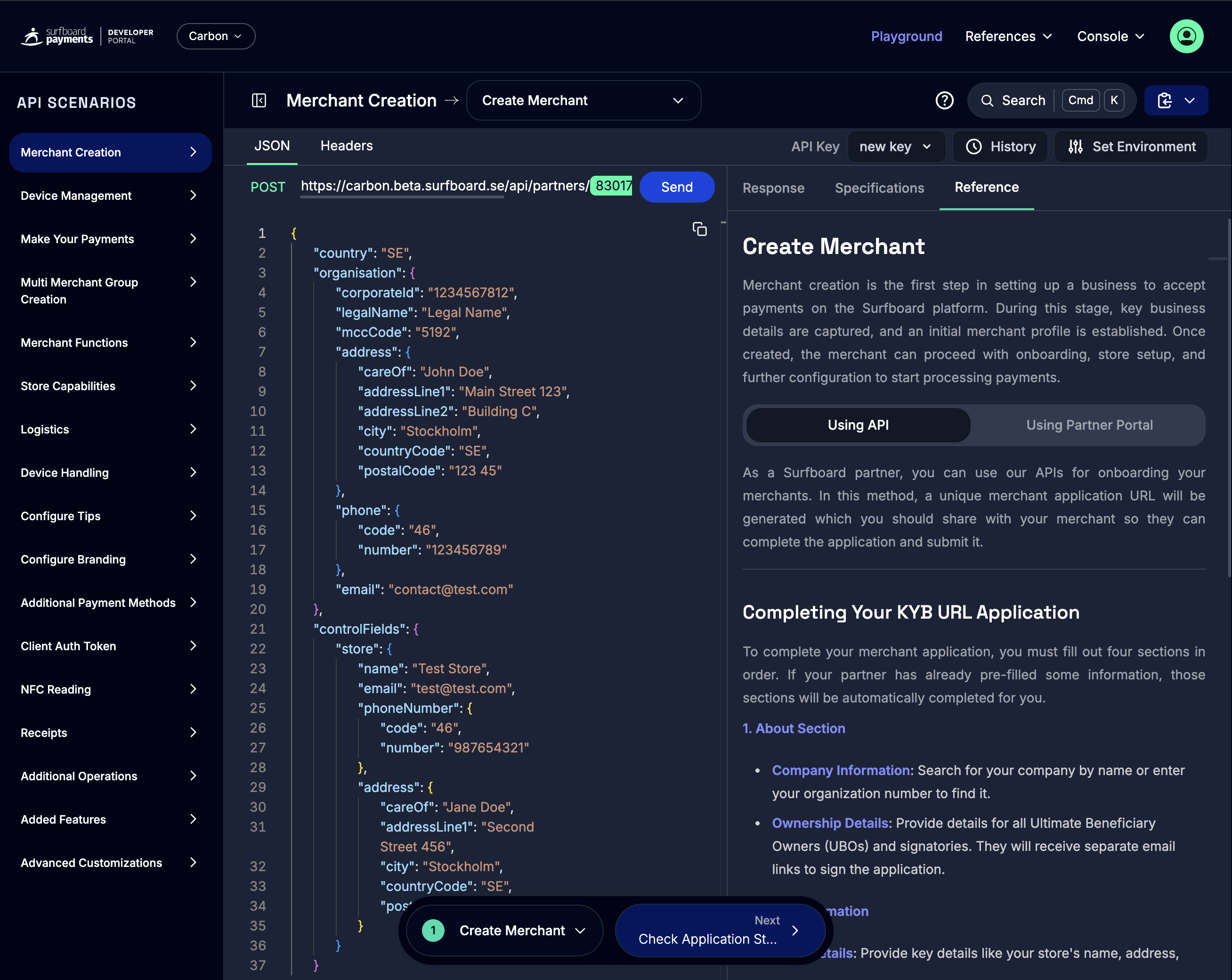 Developer Playground